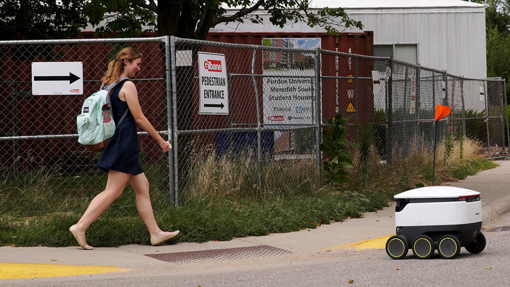 Ещё один робот-курьер