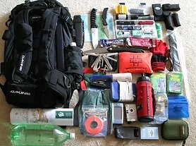 Пример уже собранного тревожного чемоданчика