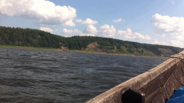 Пересекаем Енисей.