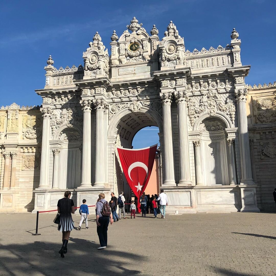 Дворец Долмабахче. Стамбул. Турция.