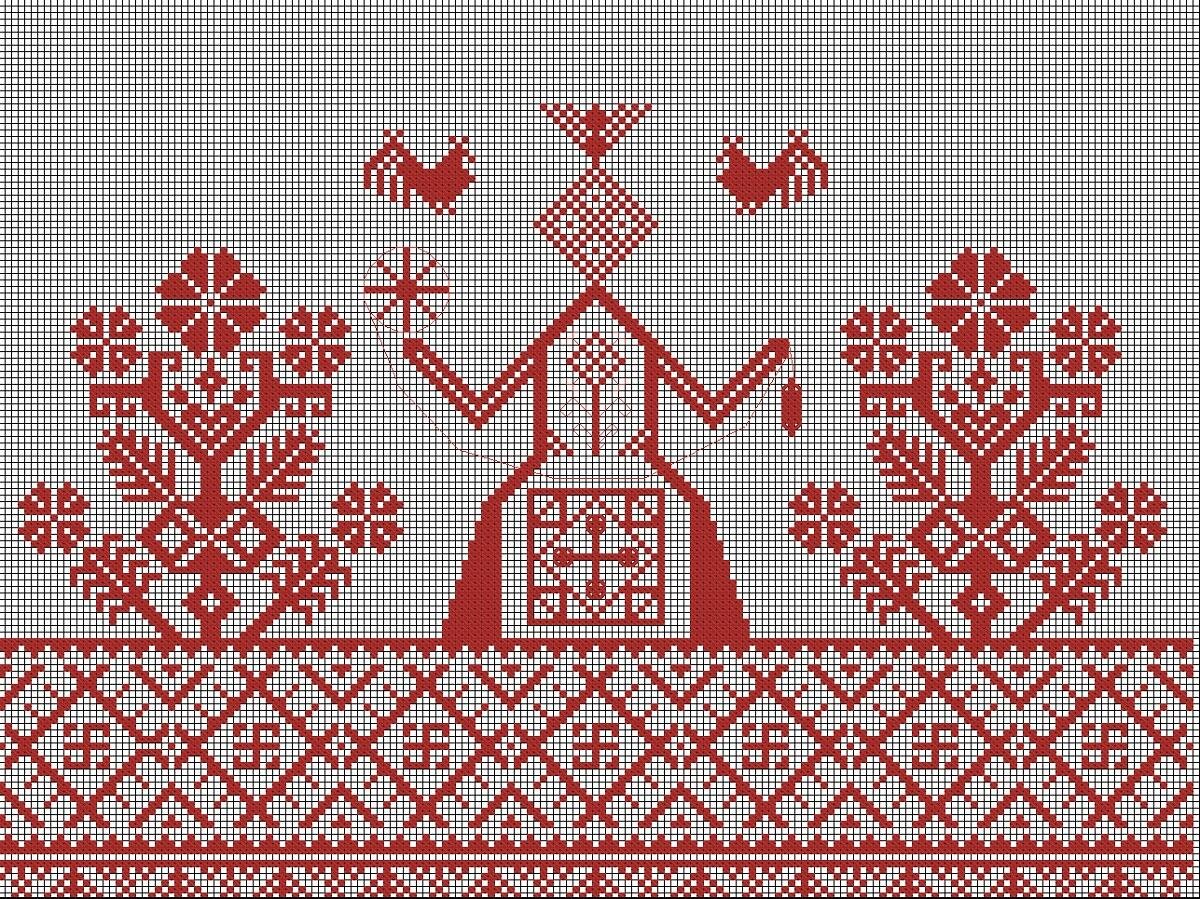 Макошь символ рисунок