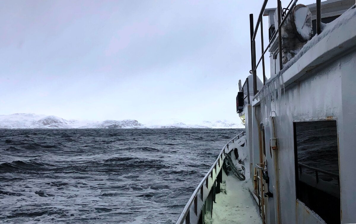 Вид с нашего корабля