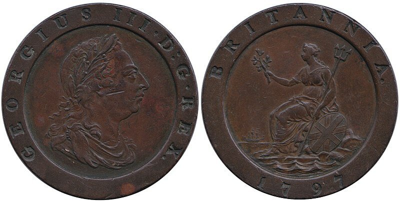 Монеты 1797 года.