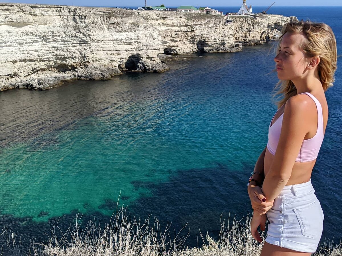 Очень красивый цвет воды