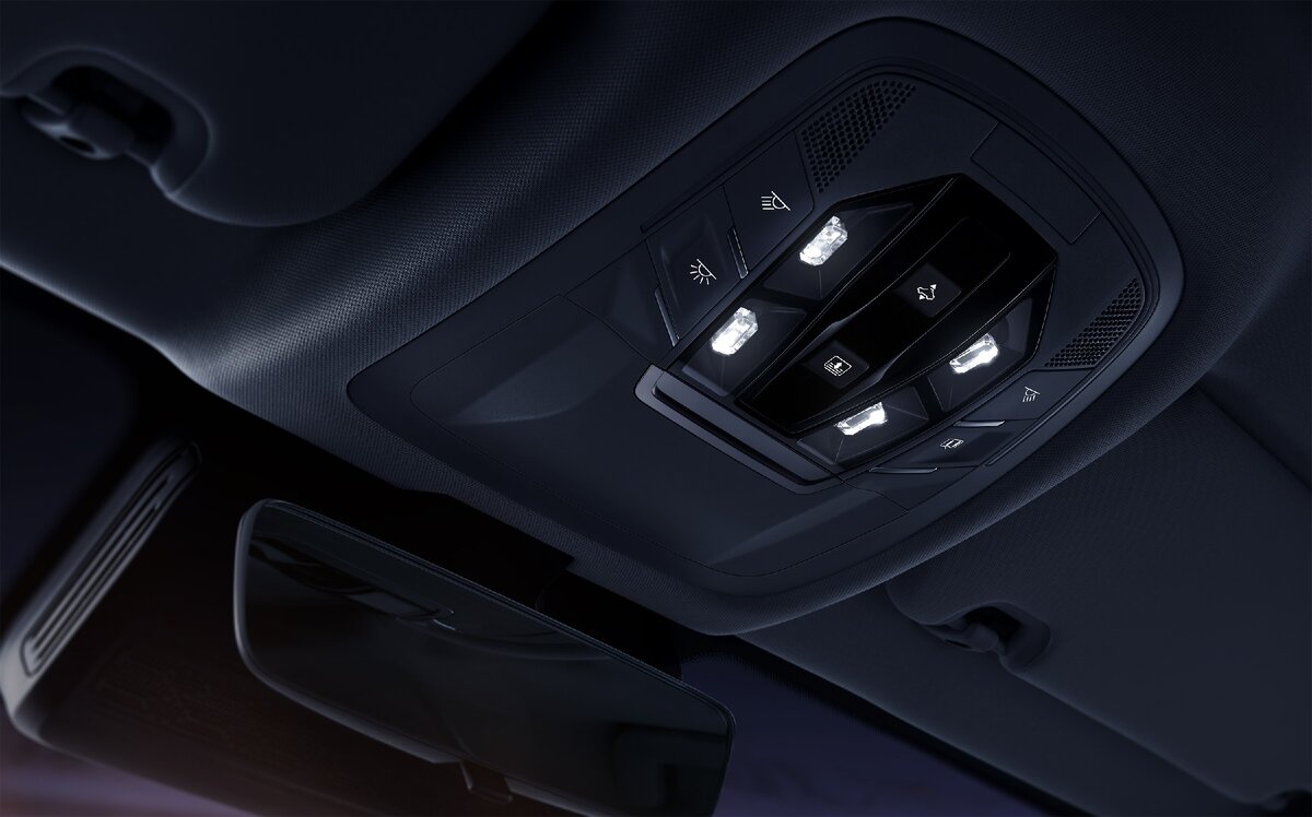 CHERY TIGGO 8 PRO |ЧЕРИ ТИГГО 8 ПРО - Плафоны освещения, управление люком