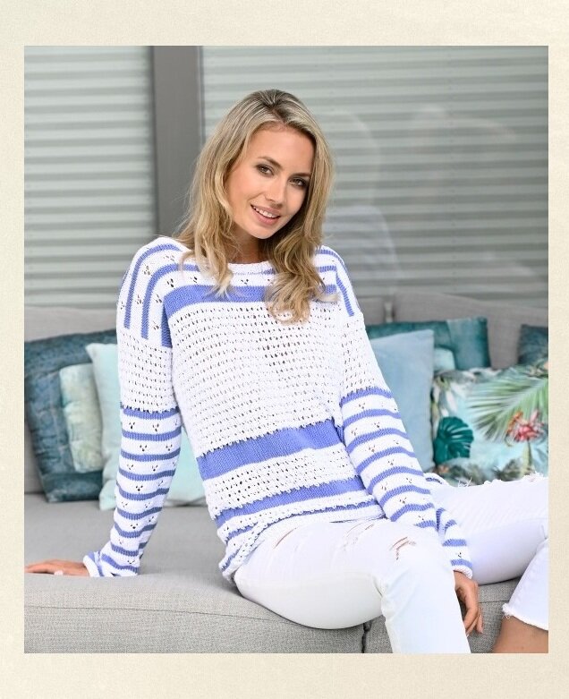 Ажурный джемпер из коллекции. Источник:  https://shop.online-garne.de/strickanleitunge.