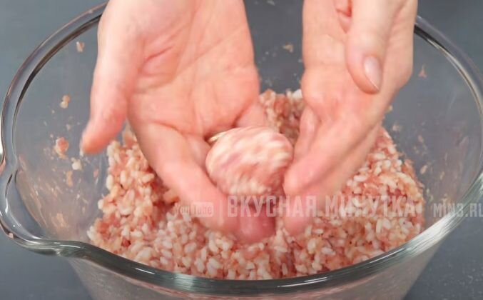 Тефтели с капустой фаршем и рисом рецепт с фото пошагово