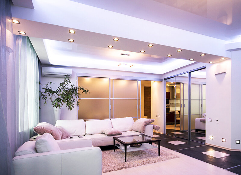 виды креплений точечных светильников