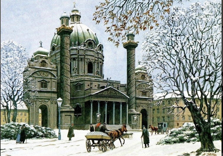 картина Гитлера, фото из интернета