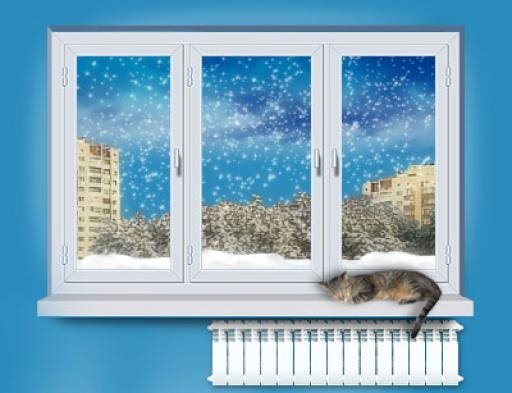 окна для кота 