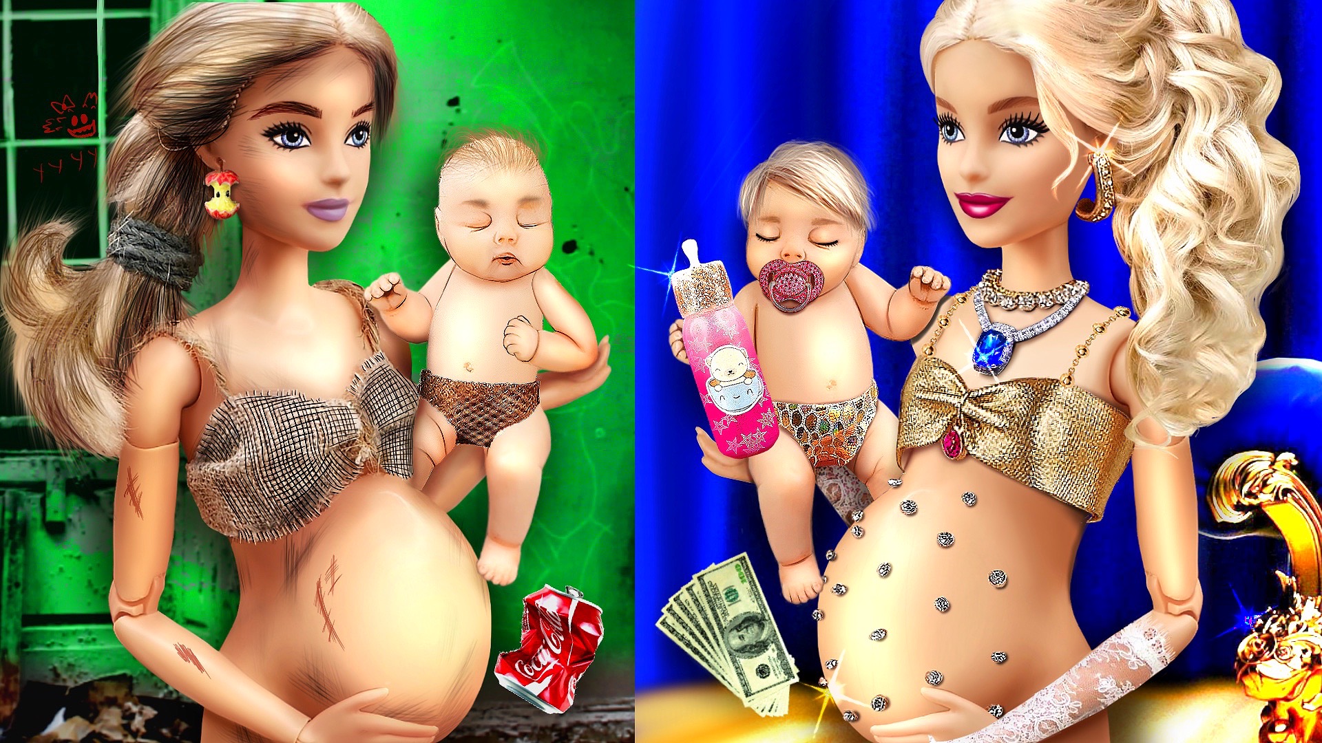 Богатая мама бедная мама. Барби против. Мом Барби. Богатая кукла Барби и бедная кукла Барби.