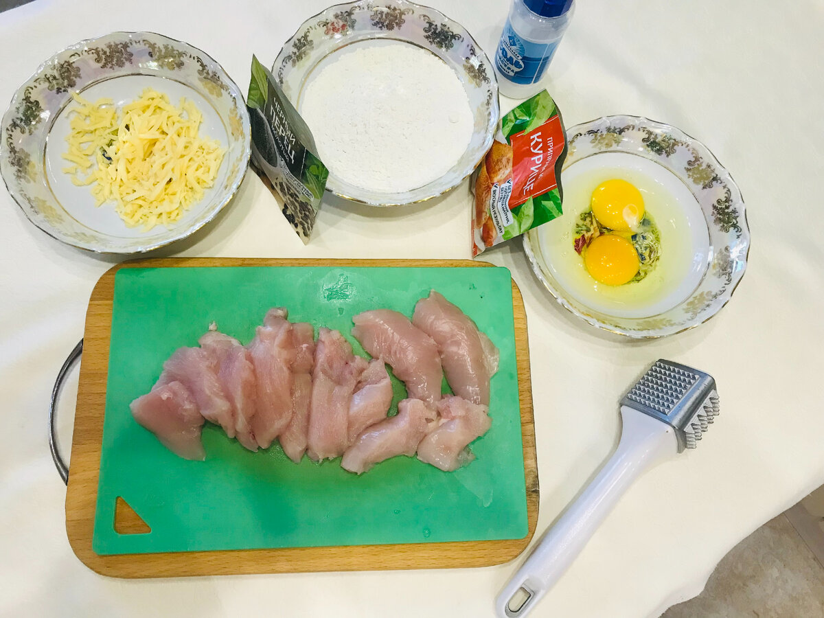 Куриные отбивные в сырном кляре рецепт – Французская кухня: Основные блюда. «Еда»