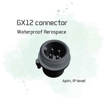 Влагозащищённые разъёмы GX12 от OUPIIN