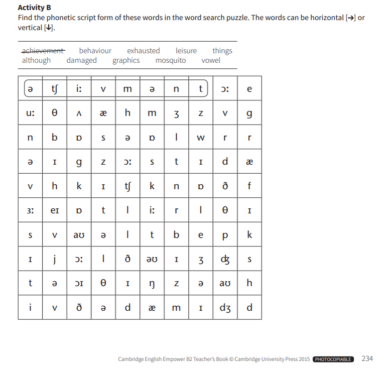 Скриншот-цитата , материал разрешённый к копированию for classroom use 