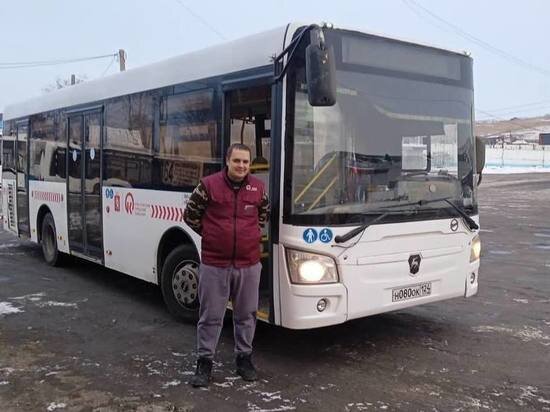     Водитель Пармен Алисов. Фото t.me/deptrans_krasnoyarsk