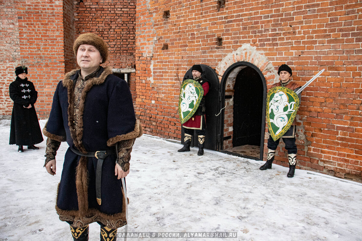 Наши гиды в Коломенском кремле. Фото: из личного архива