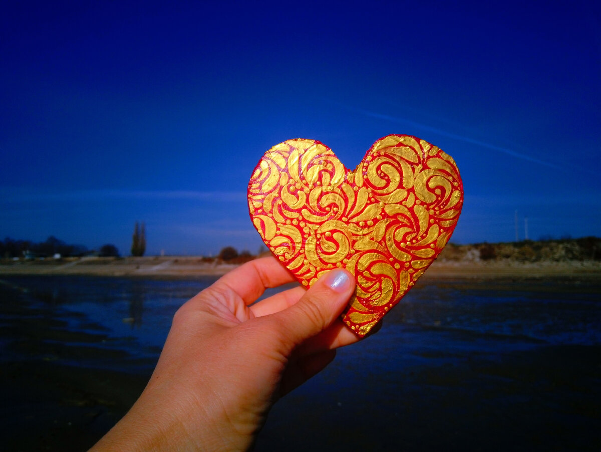 Сувенир в форме сердца