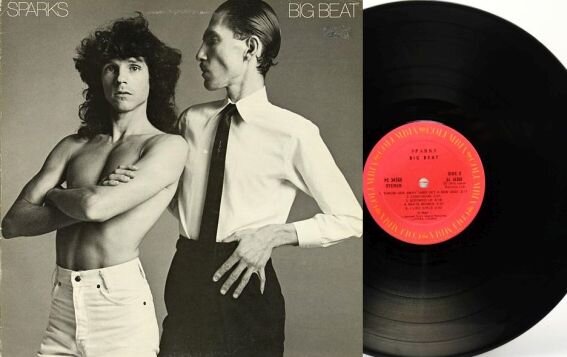 Sparks «Big Beat», 1976  г., канадская виниловая пластинка