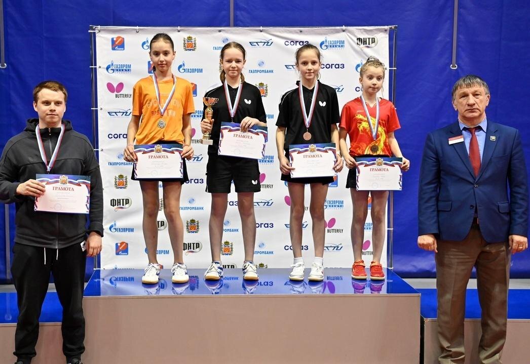    В Оренбургской области определили победителей первенства ПФО по настольному теннису Кристина Просвиркина