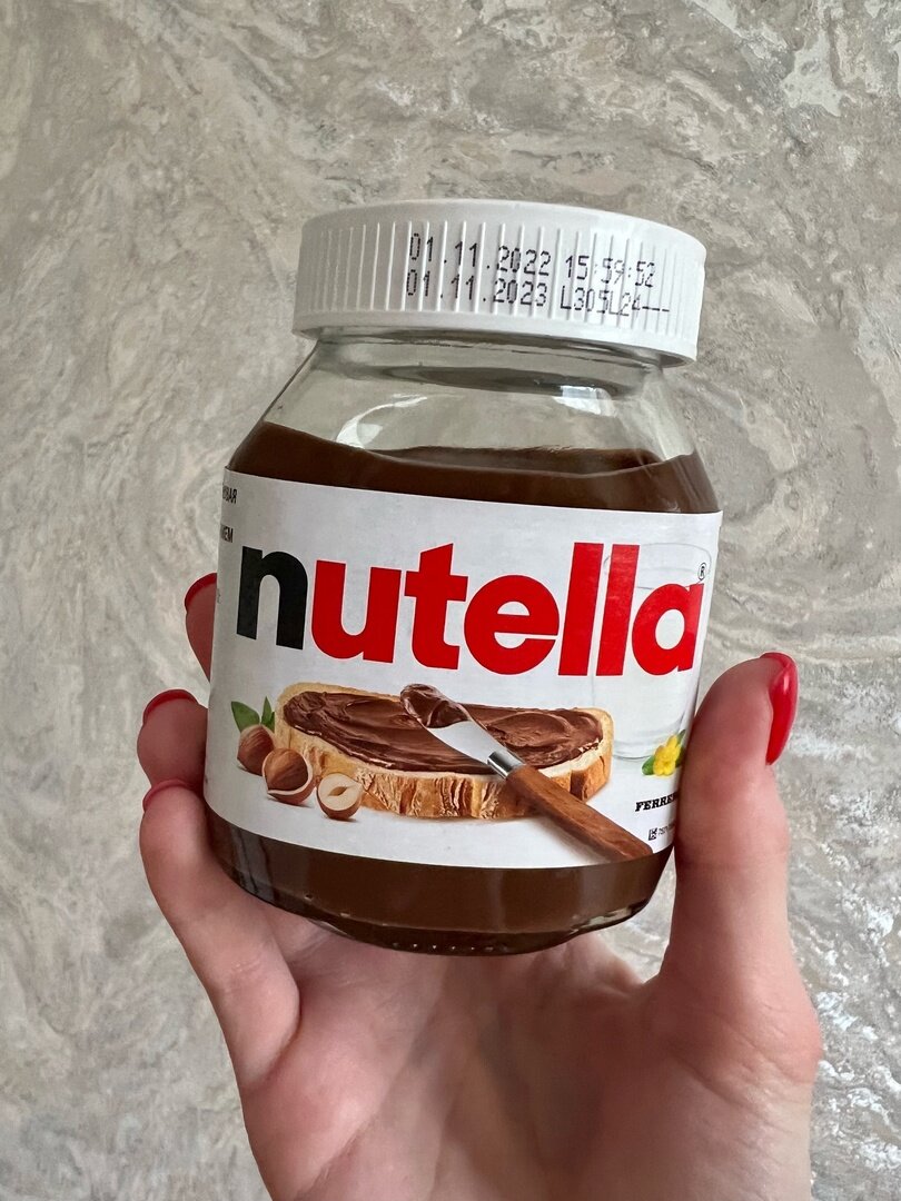 Моя баночка Nutella