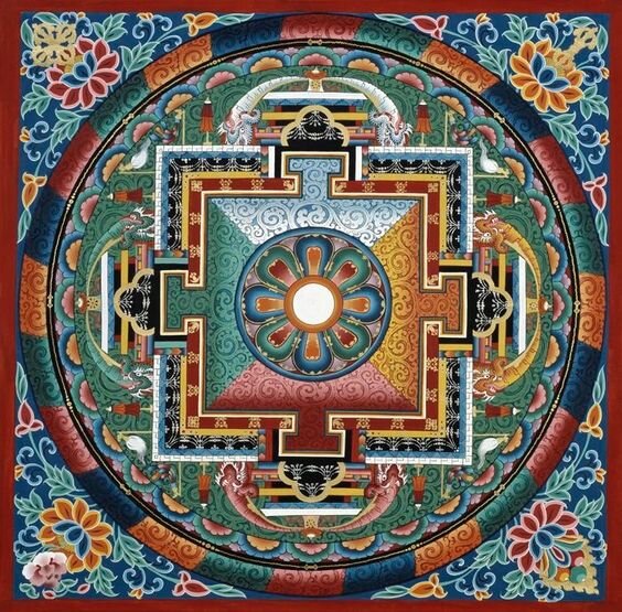 Мандала в буддийской традиции.