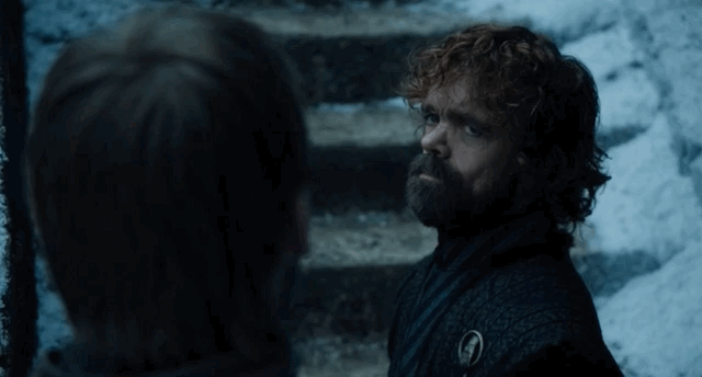 Кадр из второй серии заключительного сезона "Игры престолов"  