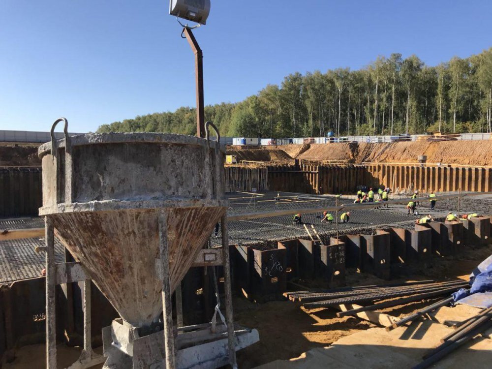   Строительство мусоросжигательного завода в Воскресенском районе Подмосковья. Фото: воскресенск-24.рф