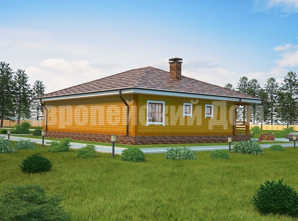 Проект каркасного дома кд45 Каркасный дом "Верна" 101 м2 DOMAKS House styles, Architecture, Outdoor decor