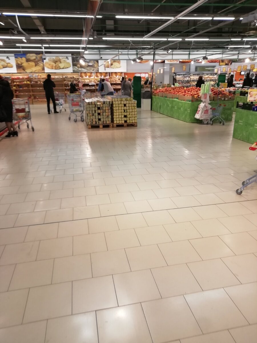 вот таких свободных мест практически не было