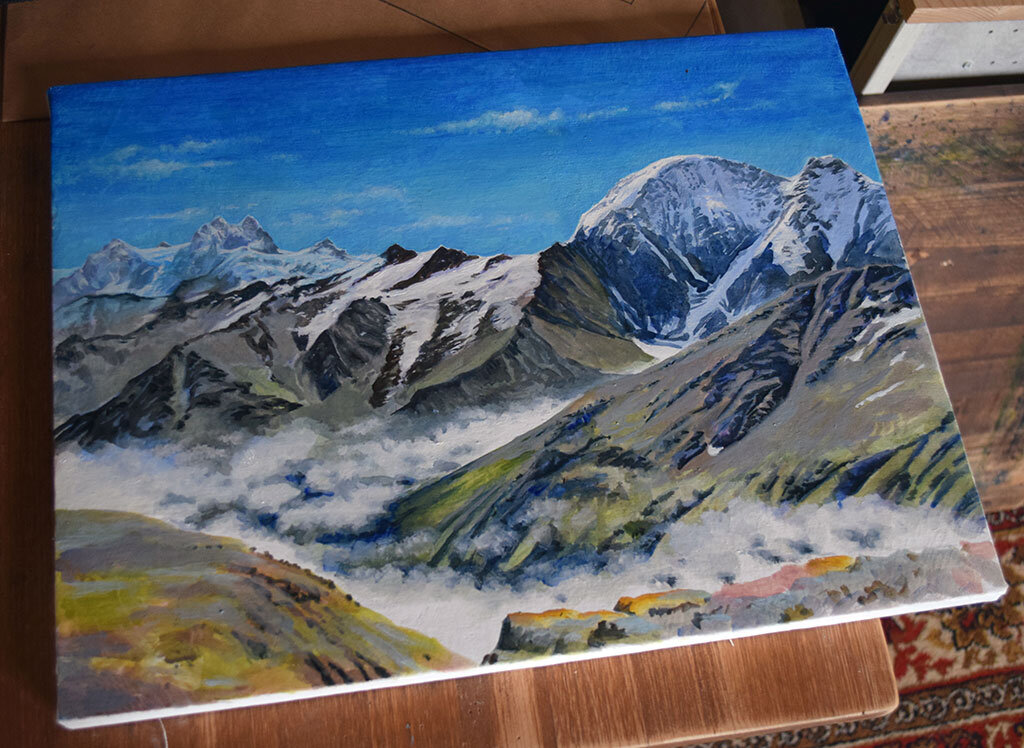 Ностальгия по Приэльбрусью, где бывал более 30 лет назад