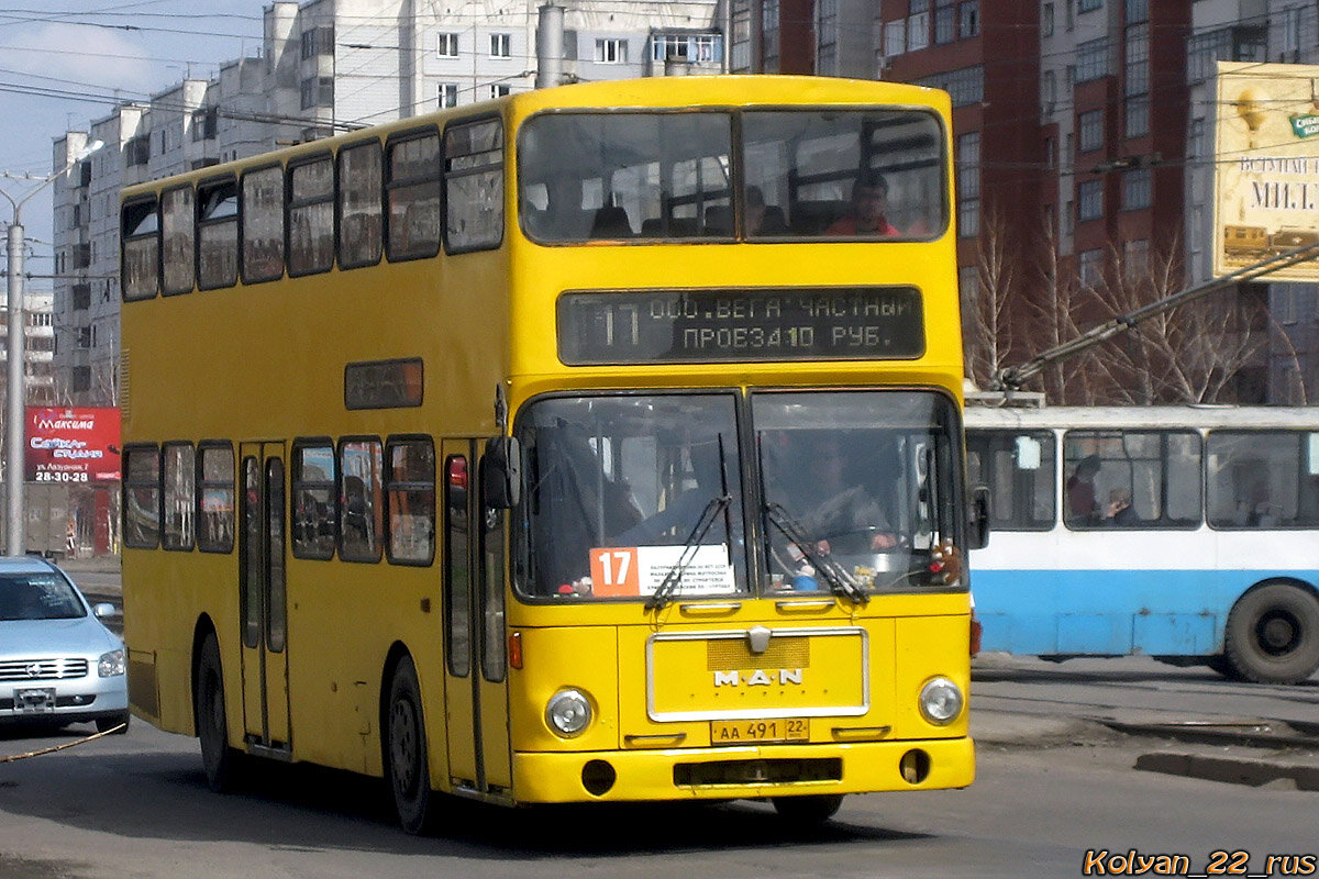 MAN SD200 в Барнауле.  (Автор фото: Kolyan22rus)