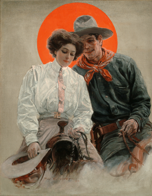 Мадонна Прерий. Перси Ван Эман Айвори. 1909 г.