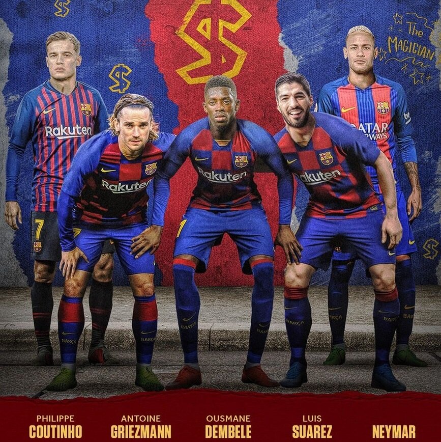 Топ 5. Самые Дорогие игроки Барселоны за все время.