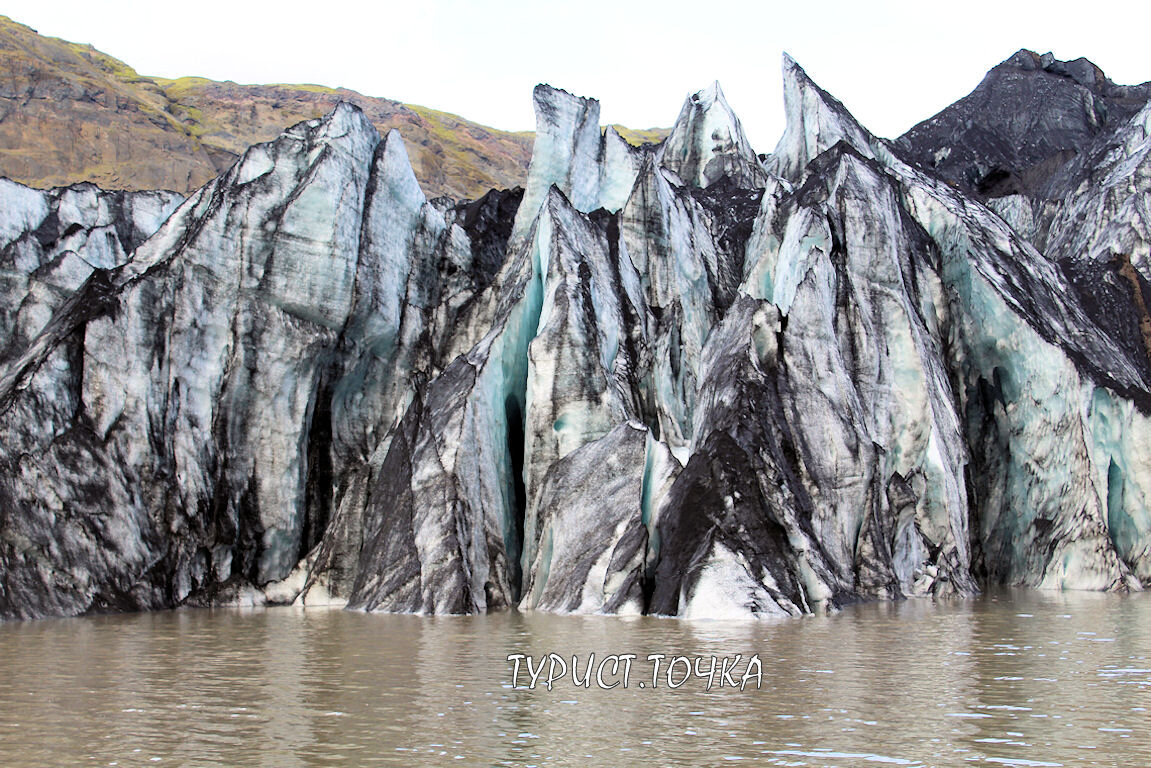 Ледники Солхеймайёкюдль (Solheimajokull glacier)