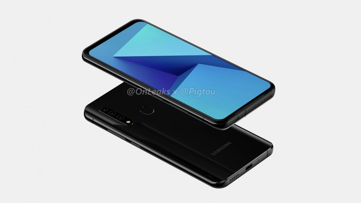 Рендер нового смартфона серии А от Samsung.