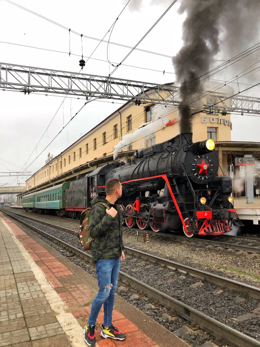 Ретро поезд спб москва 159