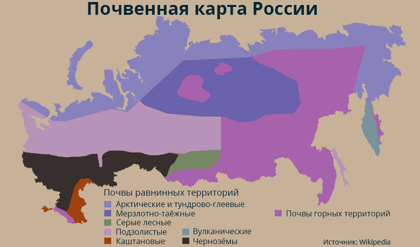 Где в России самые плодородные земли