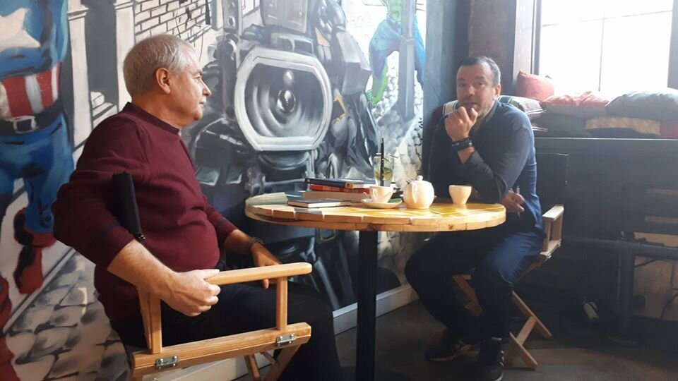 писатель, режиссер, сценарист Юрий Коротков в гостях творческой кухни Александра Молчанова