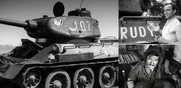 Танк из сериала "Четыре танкиста и собака"