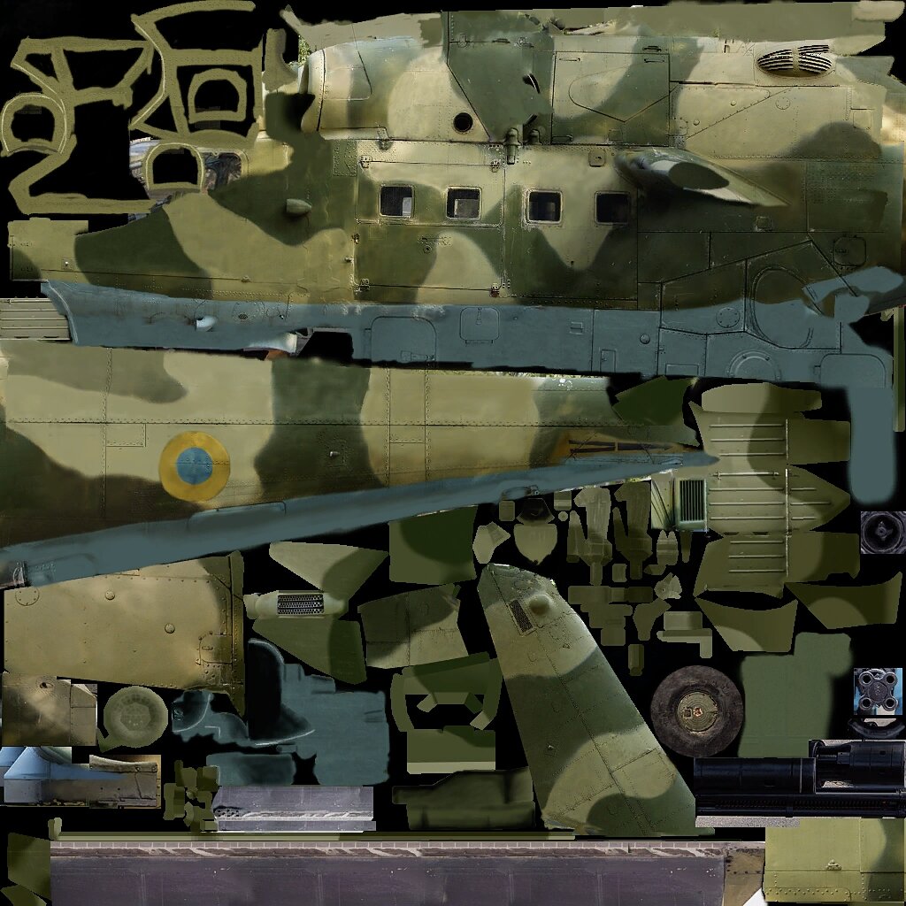 текстура которая в игре не используется 