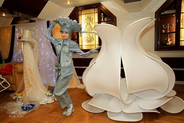 Из чего сделан цветок?