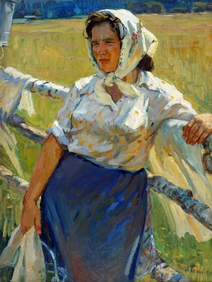 Начало рассказа "Плотник" // Илл.:  Белых Алексей Павлович