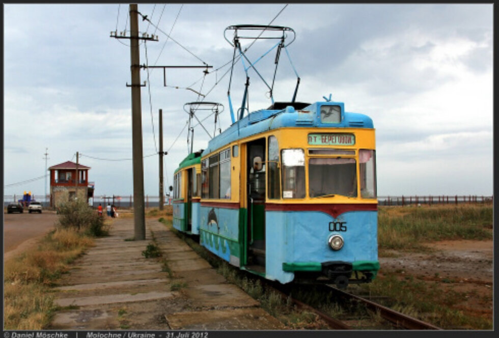 Крым. Увидел, во что превратился единственный в мире пляжный трамвайный маршрут после 2014 года
