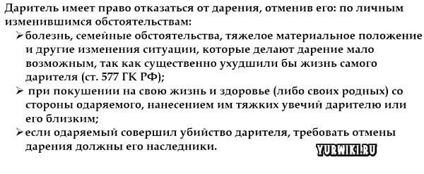 Можно оспорить дарственную. Прекращение договора дарения. Ли отменить дарственную. Отмена договора дарения. Исполнение договора дарения.