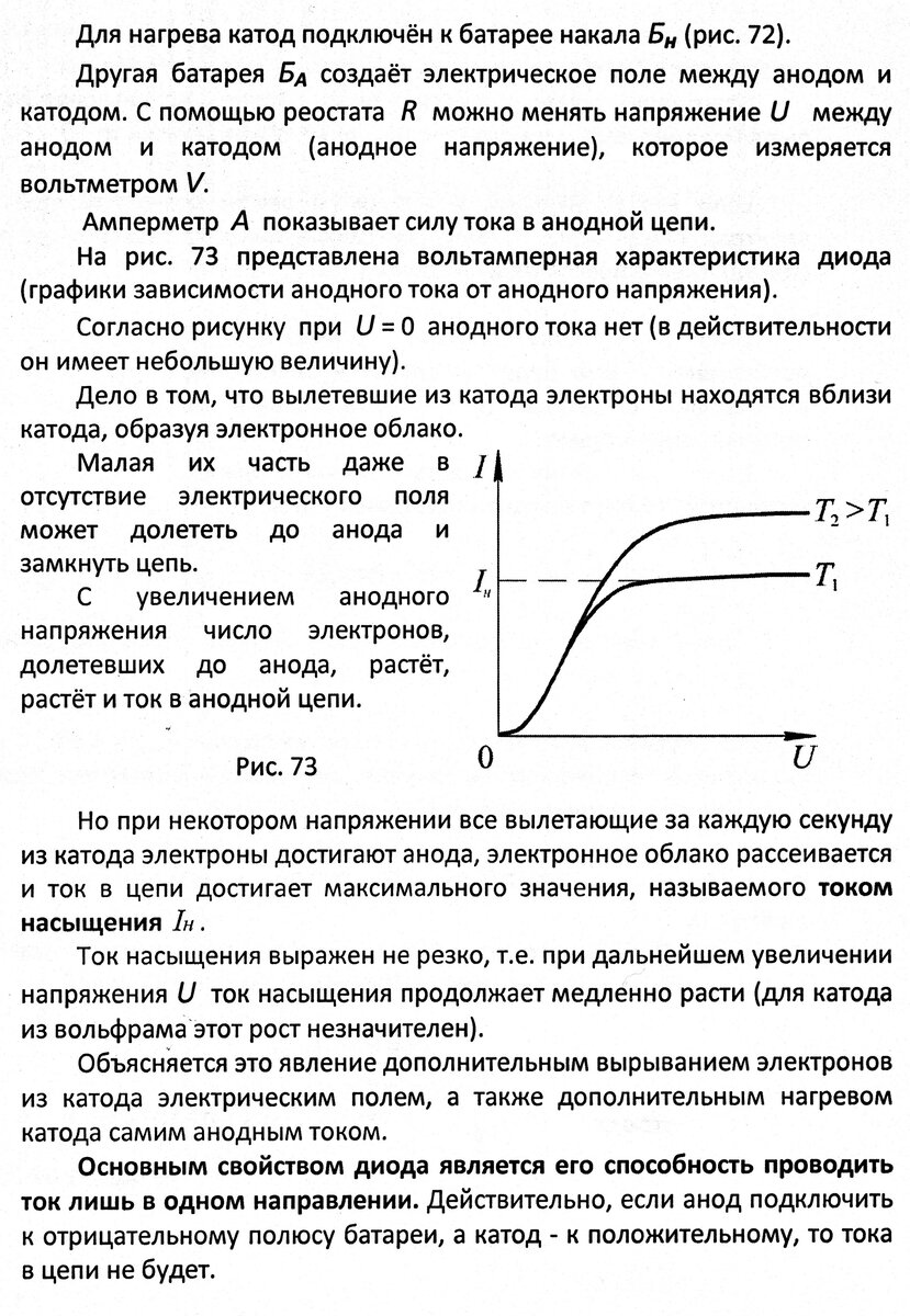 Занятие 61. Термоэлектронная эмиссия. Электрический ток в вакууме.  Электронные лампы | Основы физики сжато и понятно | Дзен