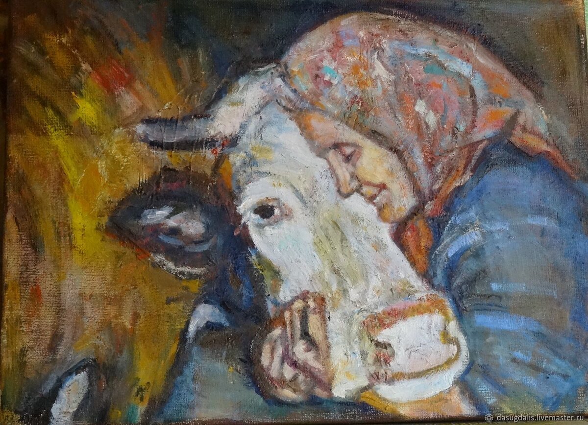 Коровницы картина автор