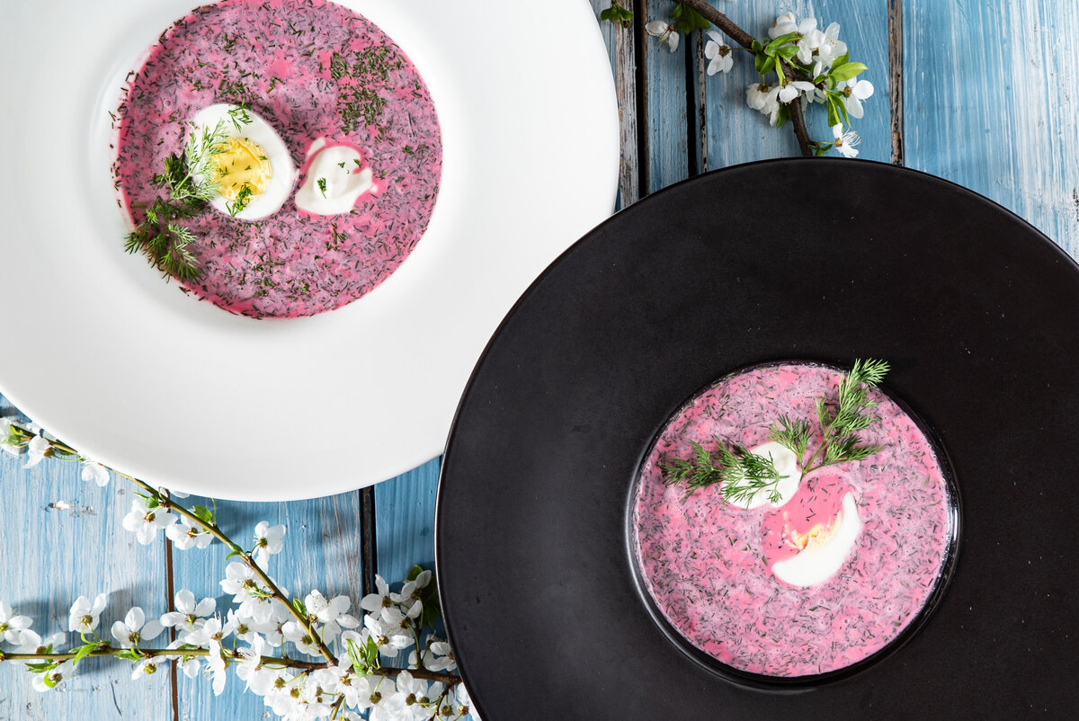 Холодный борщ