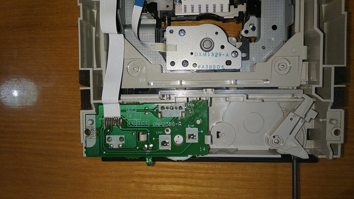 Процесс выезда лотка