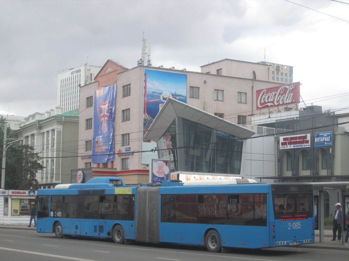 Транспорт в Улан-Баторе, мое фото