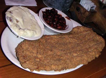 Современная реконструкция советского бифштекса. Фото из Вики